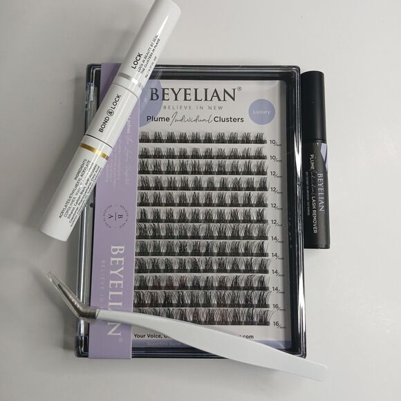 BEYELIAN Easy Lash DIY Kit 144 pc, Lash Bond Seal, Cluster Lash Remover New - Picture 3 of 7